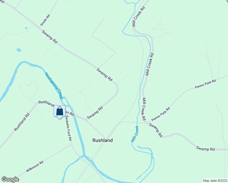 map of restaurants, bars, coffee shops, grocery stores, and more near 1137 Swamp Road in Furlong