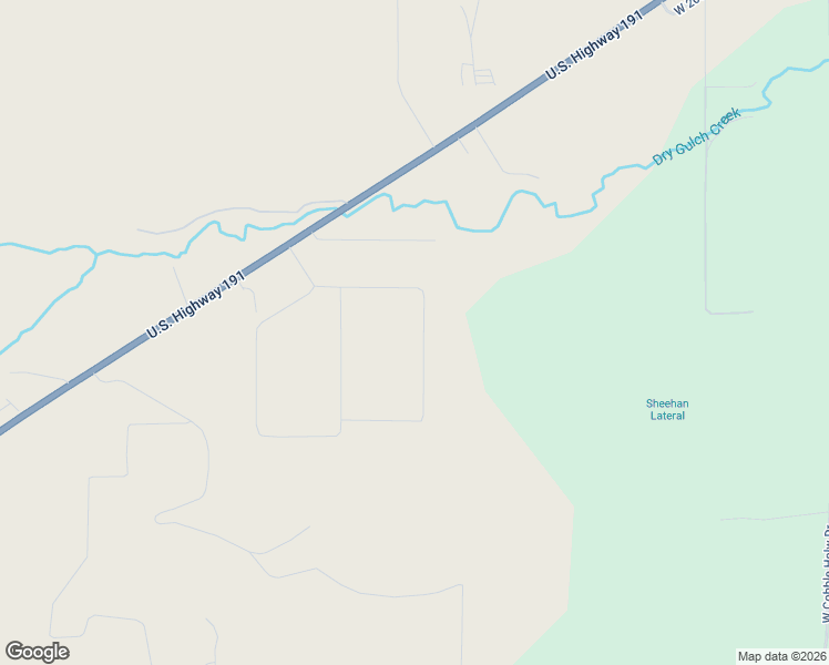 map of restaurants, bars, coffee shops, grocery stores, and more near 2696 South 2575 West in Roosevelt