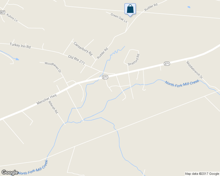 map of restaurants, bars, coffee shops, grocery stores, and more near 876 Highway 271 in Ligonier