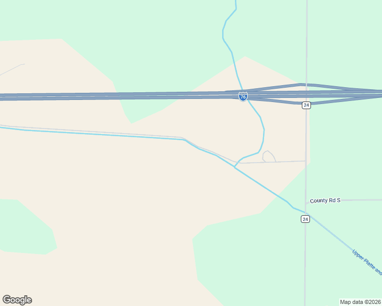 map of restaurants, bars, coffee shops, grocery stores, and more near 18181 County Road 24 in Brush