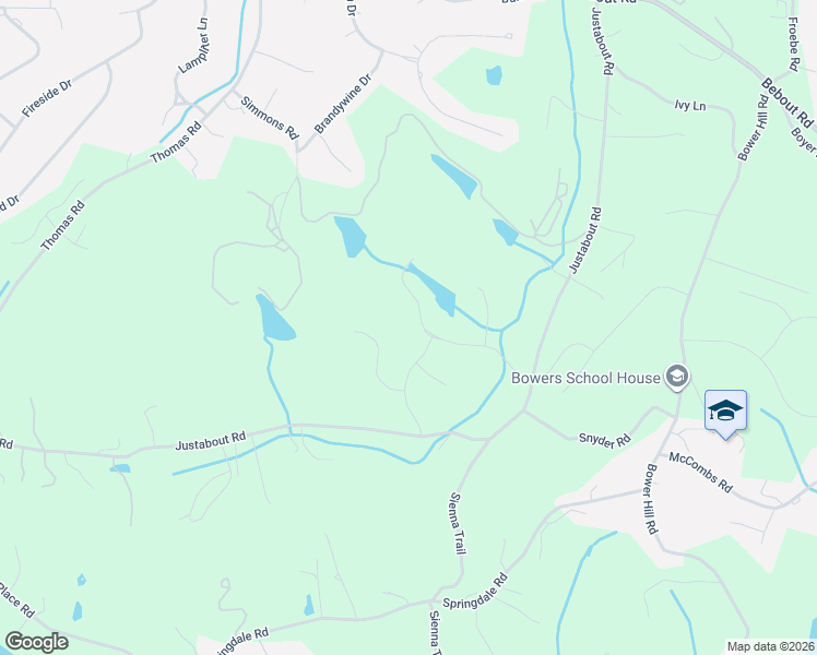 map of restaurants, bars, coffee shops, grocery stores, and more near 509 Villa Dr in Venetia