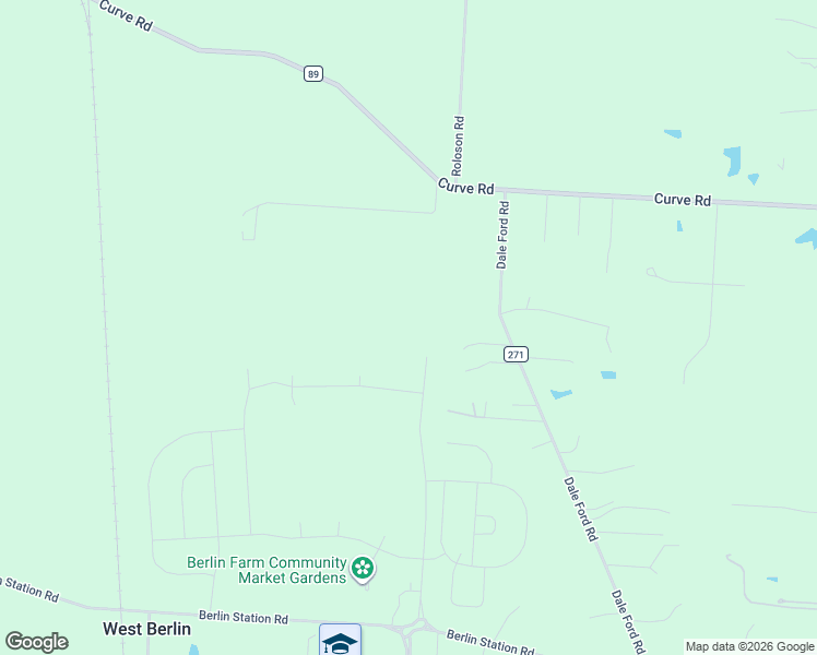 map of restaurants, bars, coffee shops, grocery stores, and more near 1176 Dale Ford Road in Delaware