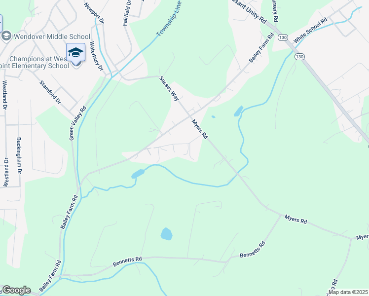 map of restaurants, bars, coffee shops, grocery stores, and more near 132 Obryan Road in Greensburg