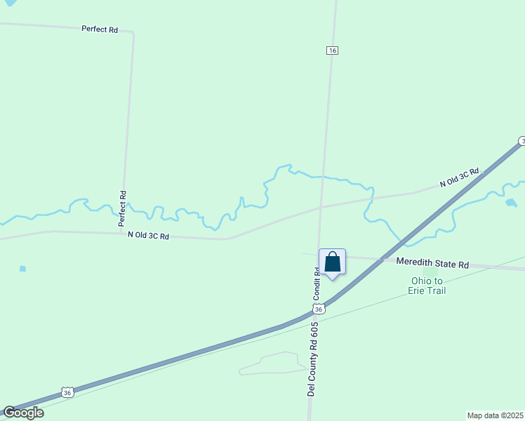 map of restaurants, bars, coffee shops, grocery stores, and more near 14961 North Old 3C Road in Sunbury