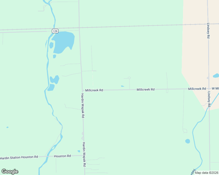 map of restaurants, bars, coffee shops, grocery stores, and more near 10221 Millcreek Road in Sidney