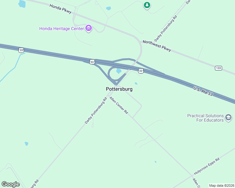 map of restaurants, bars, coffee shops, grocery stores, and more near 18865 Allen Center Road in Marysville