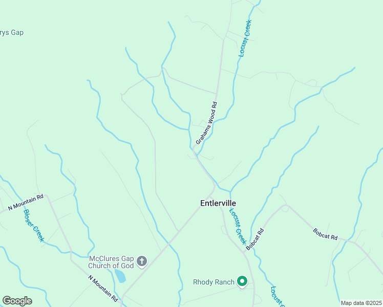 map of restaurants, bars, coffee shops, grocery stores, and more near 926 Grahams Wood Road in Newville