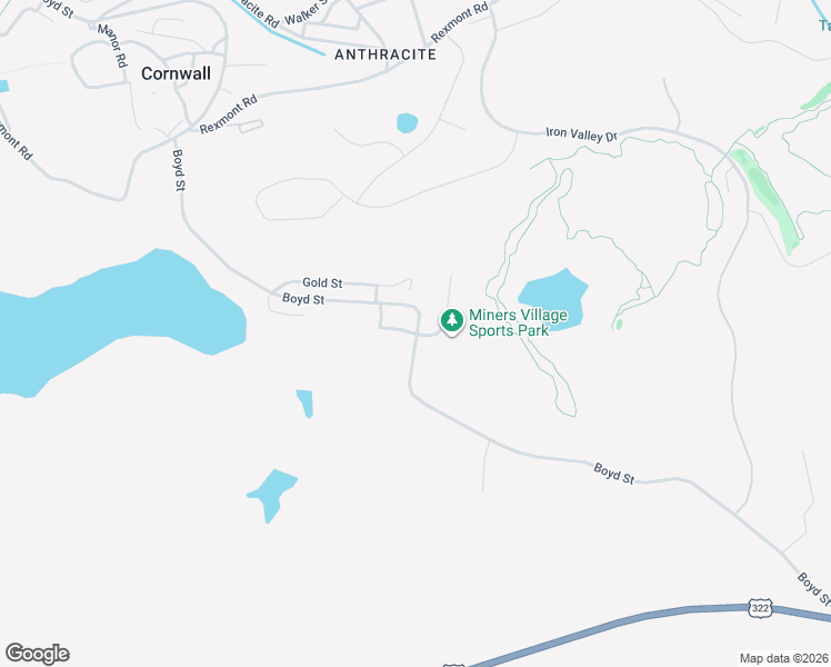 map of restaurants, bars, coffee shops, grocery stores, and more near 378 Granite Street in Lebanon