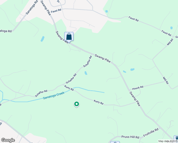 map of restaurants, bars, coffee shops, grocery stores, and more near 2468 Schaffer Road in Pottstown