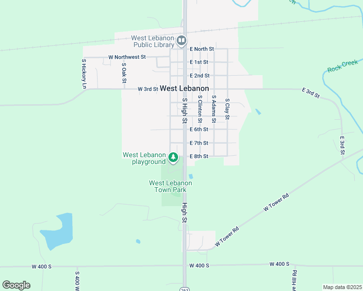map of restaurants, bars, coffee shops, grocery stores, and more near 700 Old State Highway 63 in West Lebanon