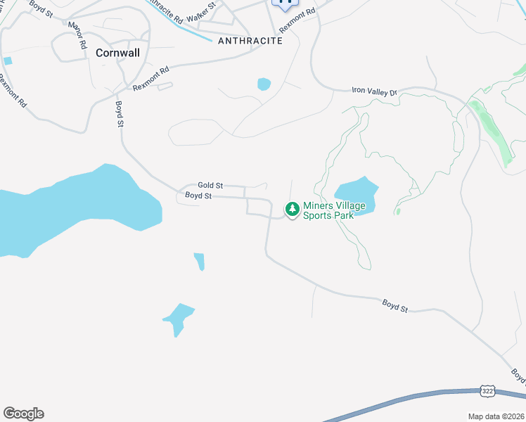 map of restaurants, bars, coffee shops, grocery stores, and more near 378 Granite Street in Lebanon