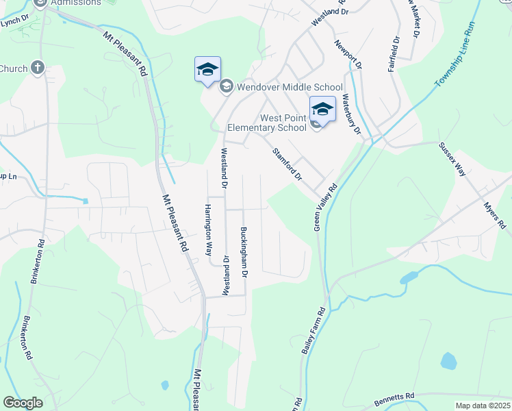 map of restaurants, bars, coffee shops, grocery stores, and more near 602 Westchester Drive in Greensburg