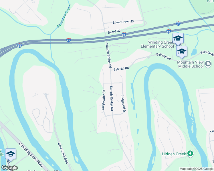 map of restaurants, bars, coffee shops, grocery stores, and more near 18 Gunpowder Road in Mechanicsburg