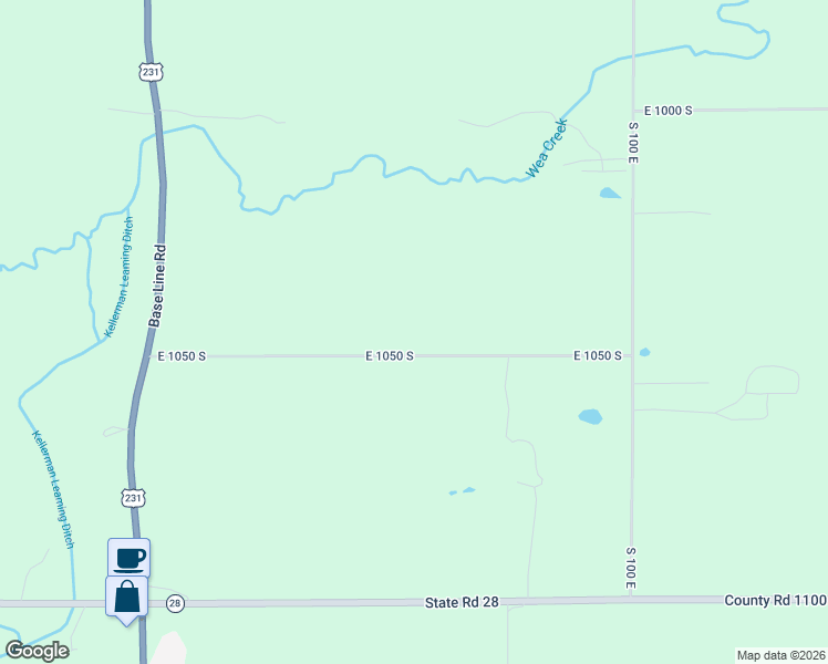 map of restaurants, bars, coffee shops, grocery stores, and more near 301-743 East 1050 South in Romney