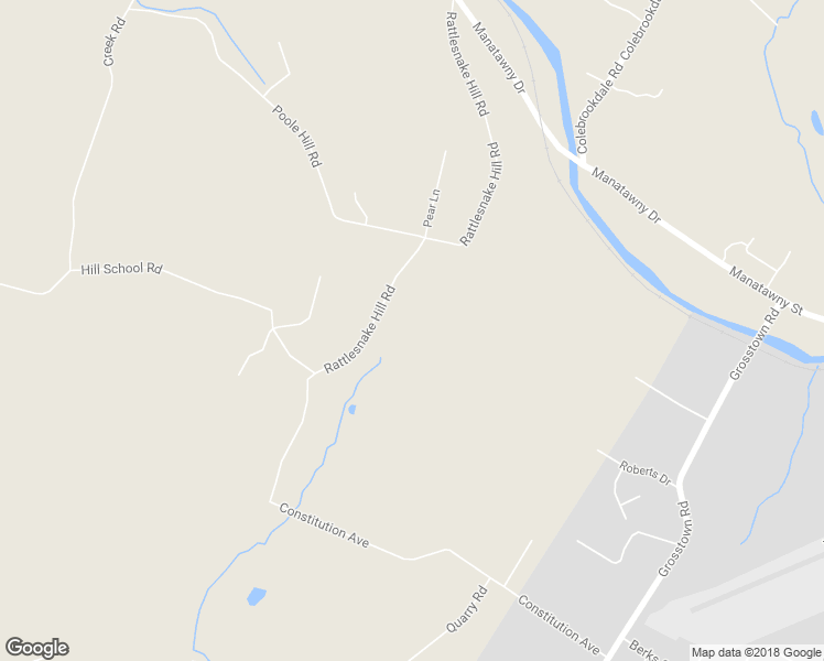 map of restaurants, bars, coffee shops, grocery stores, and more near 99 Rattlesnake Hill Road in Boyertown