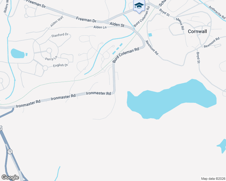 map of restaurants, bars, coffee shops, grocery stores, and more near 230 Burd Coleman Road in Lebanon