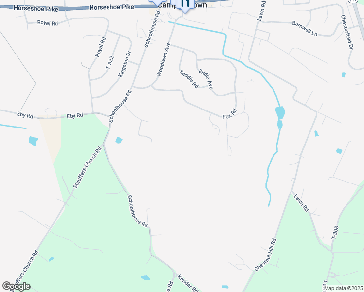 map of restaurants, bars, coffee shops, grocery stores, and more near 120 T-375 in Palmyra