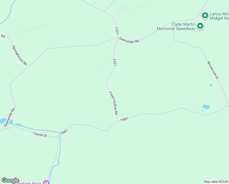 map of restaurants, bars, coffee shops, grocery stores, and more near 797 Fawn Hollow Road in Newmanstown
