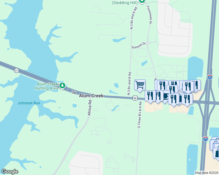 map of restaurants, bars, coffee shops, grocery stores, and more near 6765 Ohio 37 in Galena