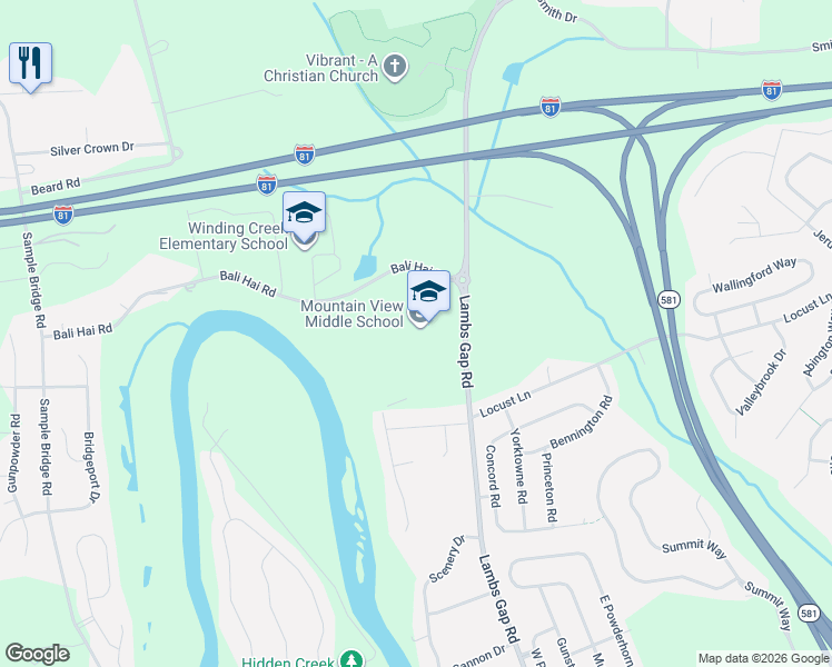 map of restaurants, bars, coffee shops, grocery stores, and more near in Good Hope