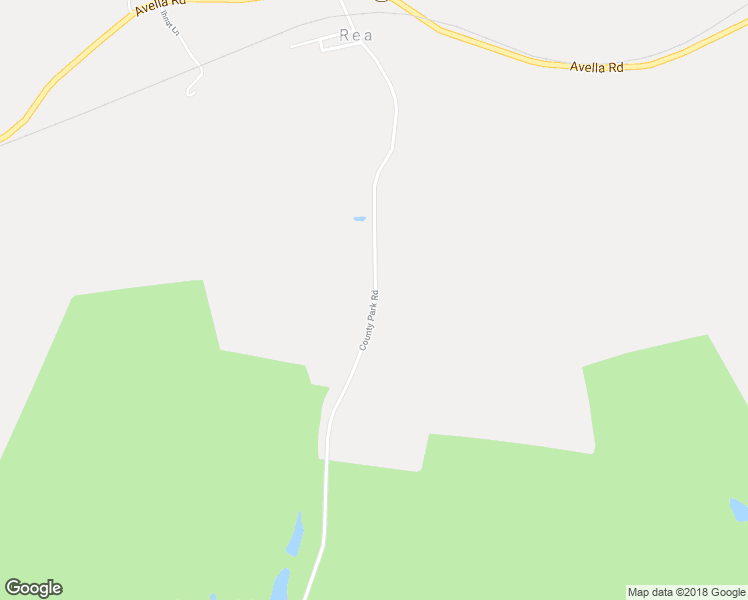 map of restaurants, bars, coffee shops, grocery stores, and more near 33 County Park Road in Avella