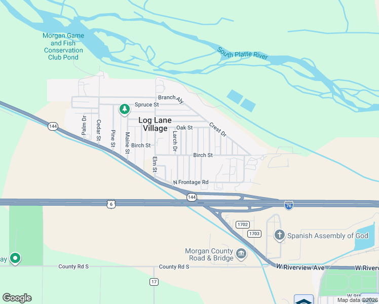 map of restaurants, bars, coffee shops, grocery stores, and more near 112 Linden Drive in Log Lane Village