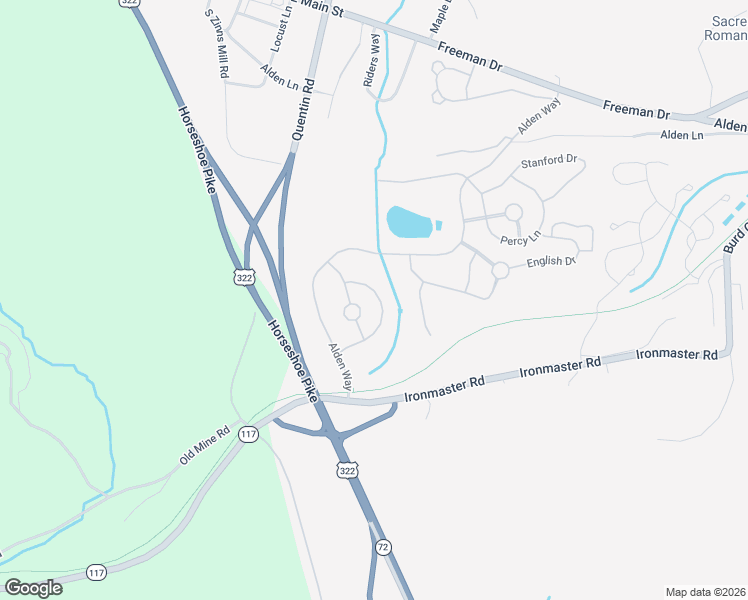 map of restaurants, bars, coffee shops, grocery stores, and more near 1012 Villa Drive in Lebanon
