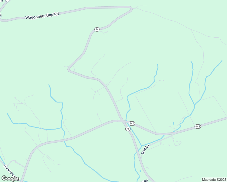 map of restaurants, bars, coffee shops, grocery stores, and more near 3431 Waggoners Gap Road in Carlisle