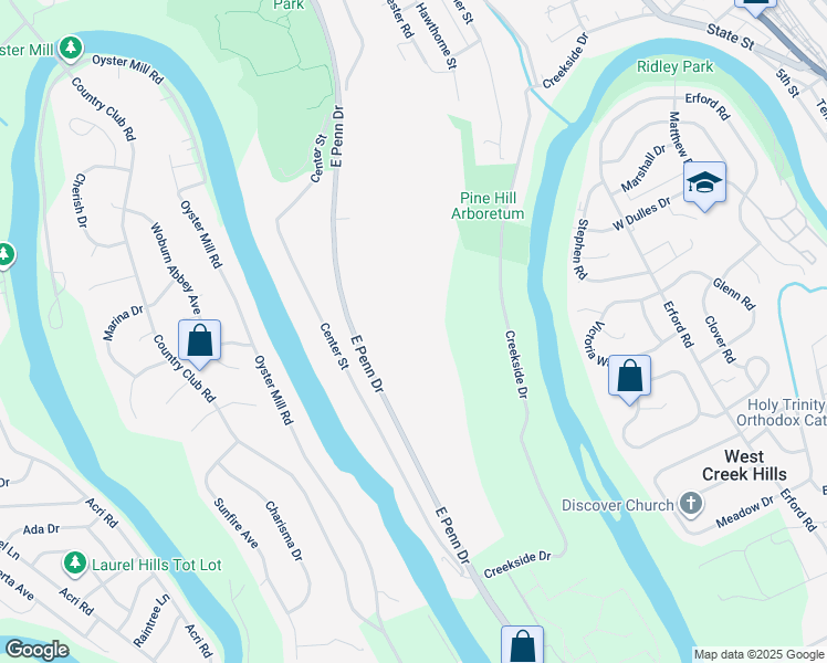map of restaurants, bars, coffee shops, grocery stores, and more near in Enola