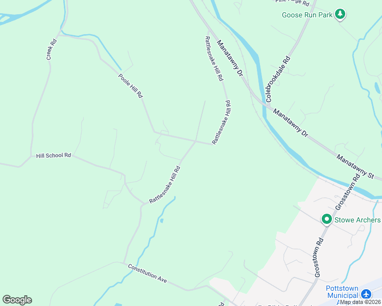 map of restaurants, bars, coffee shops, grocery stores, and more near 131 Rattlesnake Hill Road in Boyertown