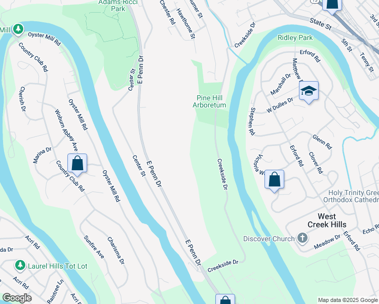 map of restaurants, bars, coffee shops, grocery stores, and more near in Enola