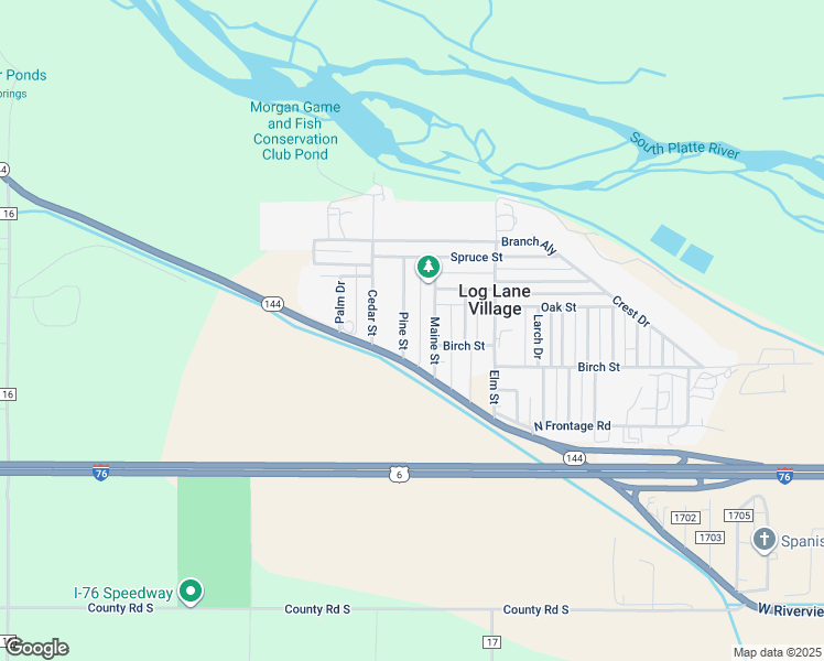 map of restaurants, bars, coffee shops, grocery stores, and more near 126 Pine Street in Log Lane Village