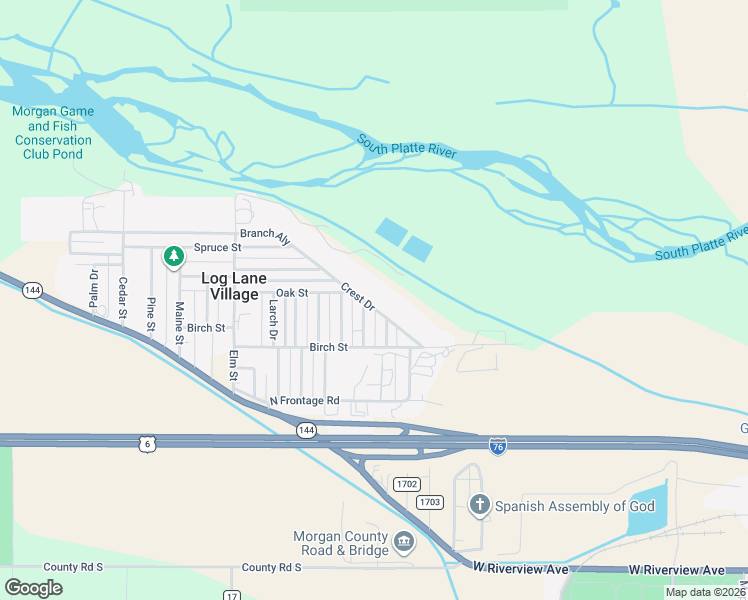 map of restaurants, bars, coffee shops, grocery stores, and more near 200 Crest Drive in Log Lane Village