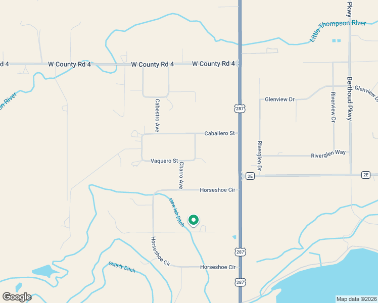 map of restaurants, bars, coffee shops, grocery stores, and more near 2013 Charro Avenue in Longmont