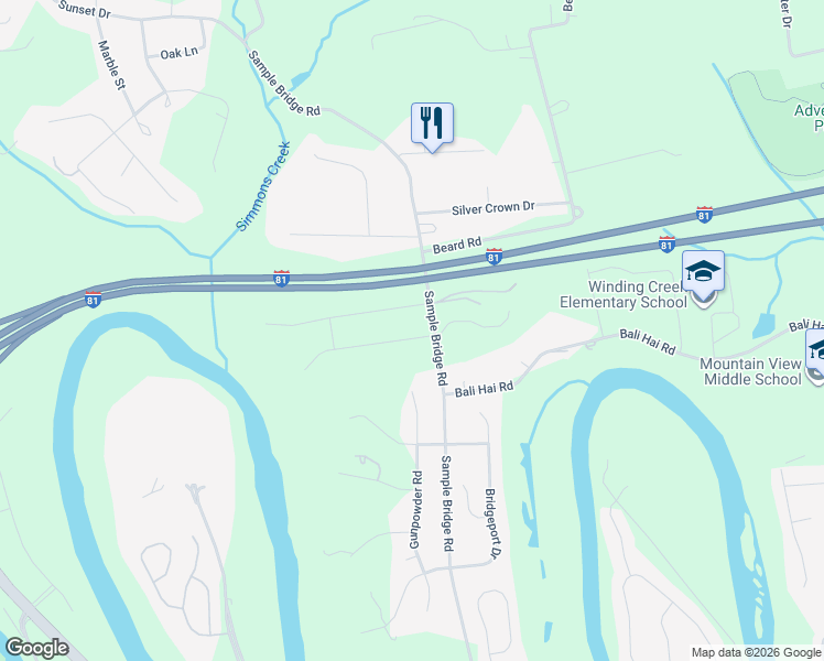 map of restaurants, bars, coffee shops, grocery stores, and more near 4 Braxton Road in Mechanicsburg