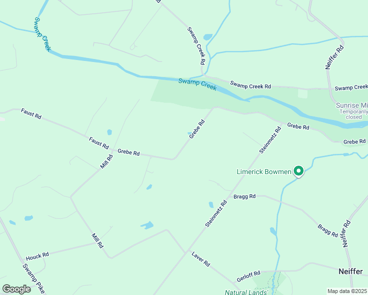 map of restaurants, bars, coffee shops, grocery stores, and more near 78 Grebe Road in Schwenksville