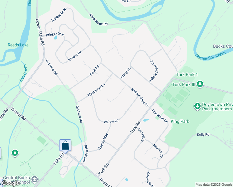 map of restaurants, bars, coffee shops, grocery stores, and more near 69 Stony Lane Circle in Warrington