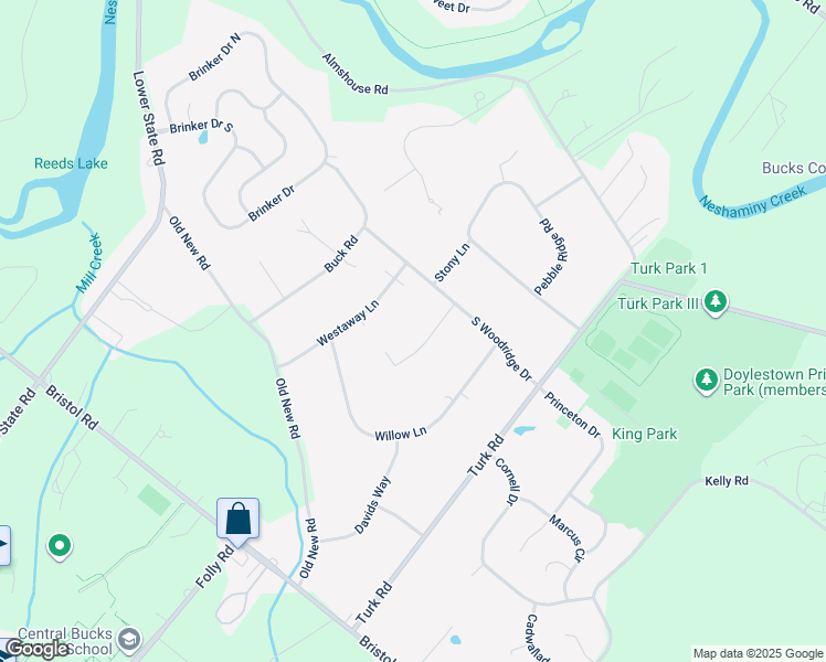 map of restaurants, bars, coffee shops, grocery stores, and more near 69 Stony Lane Circle in Warrington