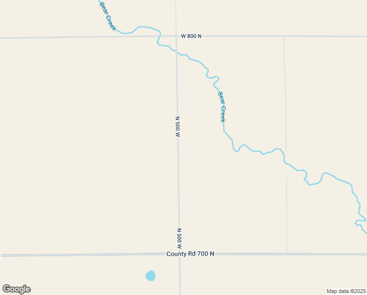 map of restaurants, bars, coffee shops, grocery stores, and more near 7479 North 500 West in Ridgeville