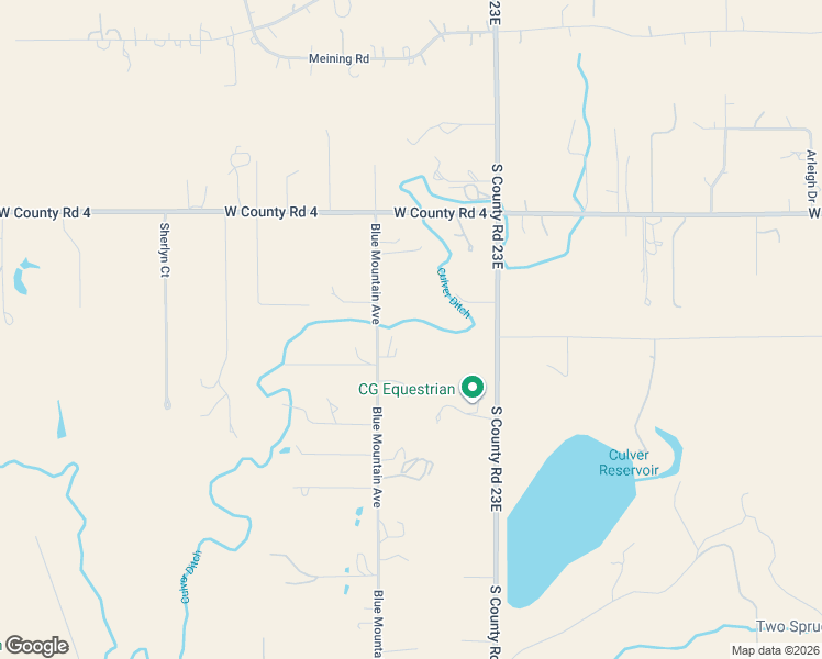 map of restaurants, bars, coffee shops, grocery stores, and more near 1900 Blue Mountain Avenue in Berthoud