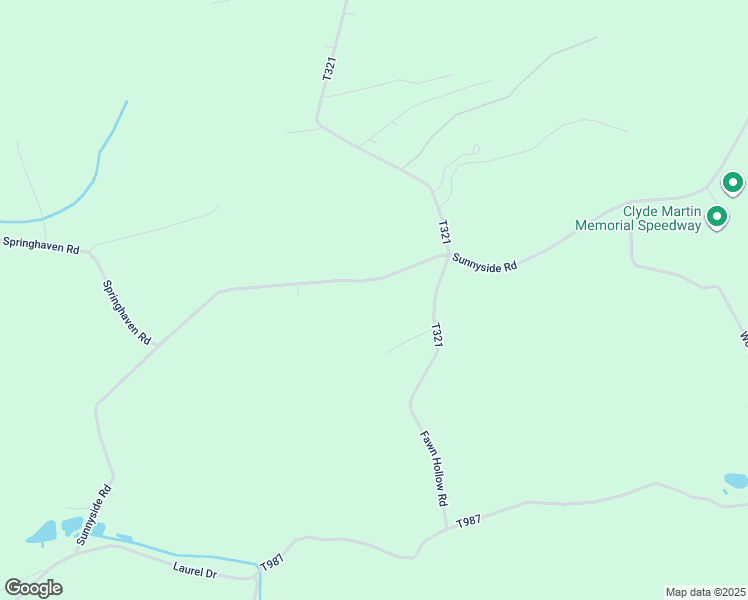 map of restaurants, bars, coffee shops, grocery stores, and more near 314 Sunnyside Road in Newmanstown