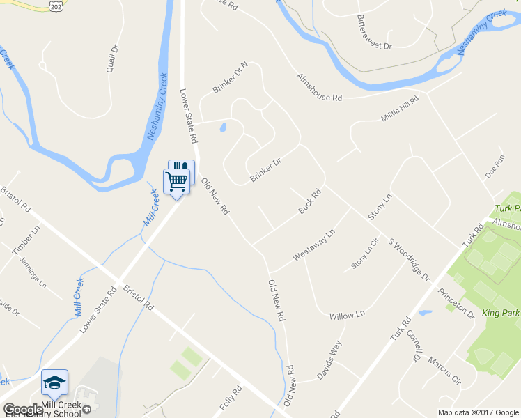 map of restaurants, bars, coffee shops, grocery stores, and more near 48 Anvil Lane in Warrington