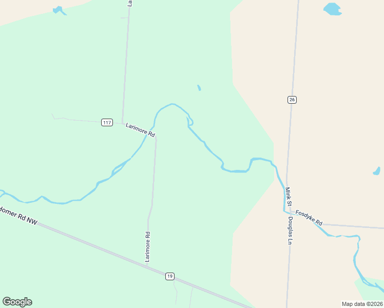 map of restaurants, bars, coffee shops, grocery stores, and more near 2328 Larimore Road in Mount Vernon