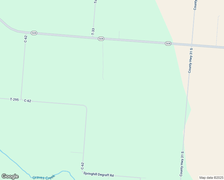 map of restaurants, bars, coffee shops, grocery stores, and more near 6119 Ohio 508 in De Graff