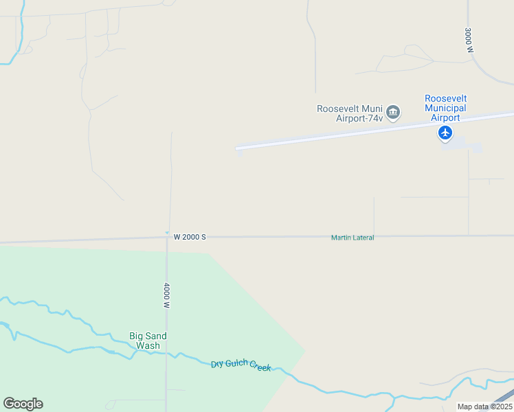 map of restaurants, bars, coffee shops, grocery stores, and more near 3954 West 2000 South in Roosevelt