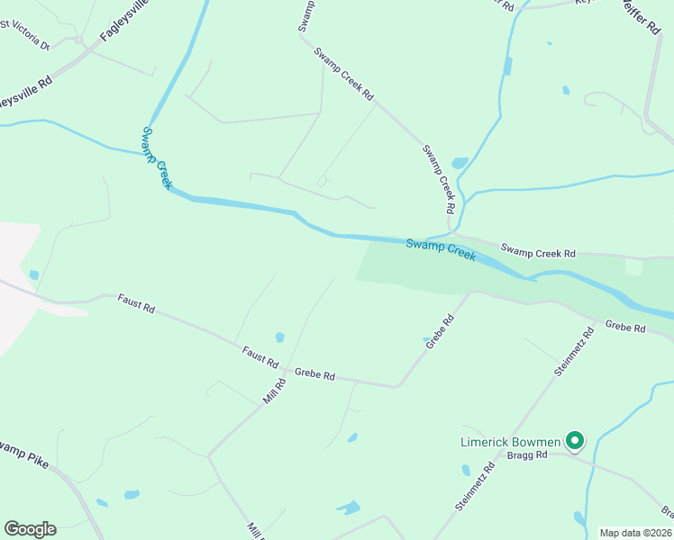 map of restaurants, bars, coffee shops, grocery stores, and more near 1 Grebe Road in Schwenksville