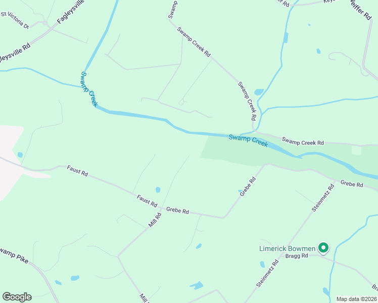 map of restaurants, bars, coffee shops, grocery stores, and more near 1 Grebe Road in Schwenksville