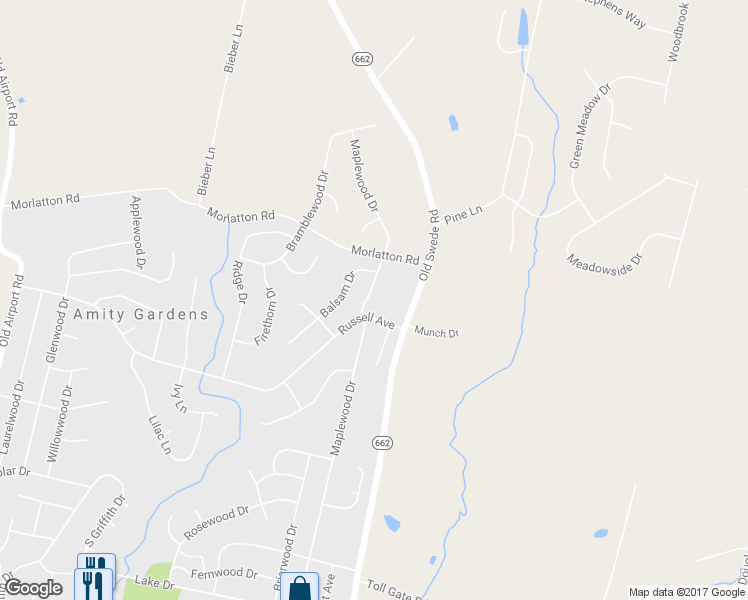 map of restaurants, bars, coffee shops, grocery stores, and more near 603 Maplewood Drive in Douglassville
