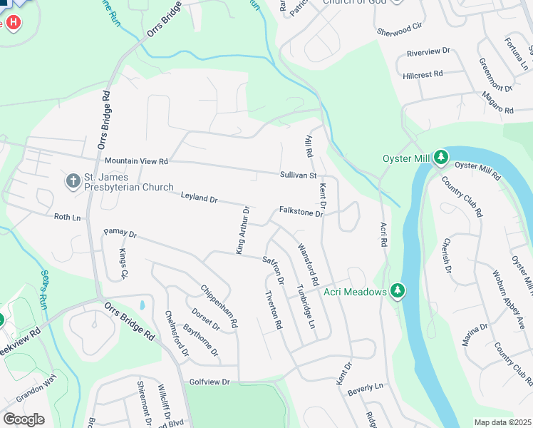 map of restaurants, bars, coffee shops, grocery stores, and more near 3711 Falkstone Drive in Mechanicsburg