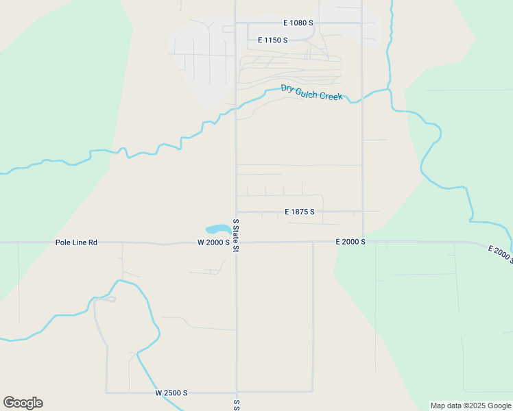 map of restaurants, bars, coffee shops, grocery stores, and more near 87 East 1875 South in Roosevelt